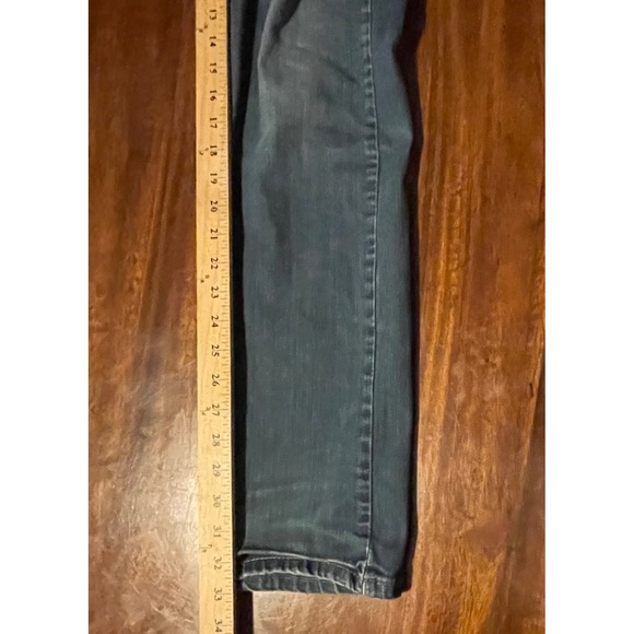 Levis 502 Jeans Mens W36 L34 Blue Denim Distressed - Picture 6 of 8